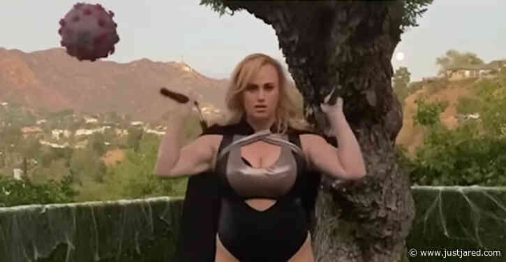 Rebel Wilson is a Coronavirus-Fighting Warrior Princess for Halloween!