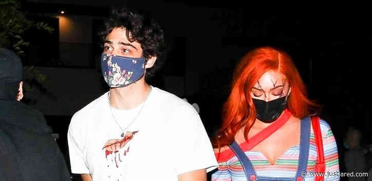 Noah Centineo & Stassie Karanikolaou Couple Up for Another Halloween Party!