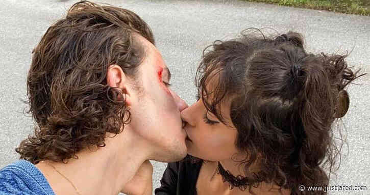 Shawn Mendes & Camila Cabello Share a Kiss in Their Halloween Costumes!