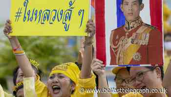 Thailand’s king and queen meet supporters amid calls for reform