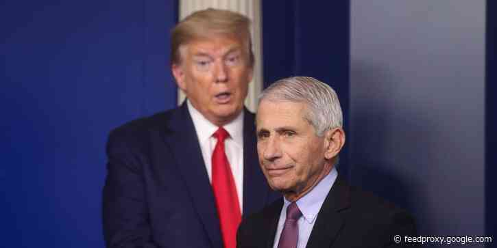 White House lashes out at Fauci, accuses him of 'playing politics' after he offered a bleak assessment of the US coronavirus response