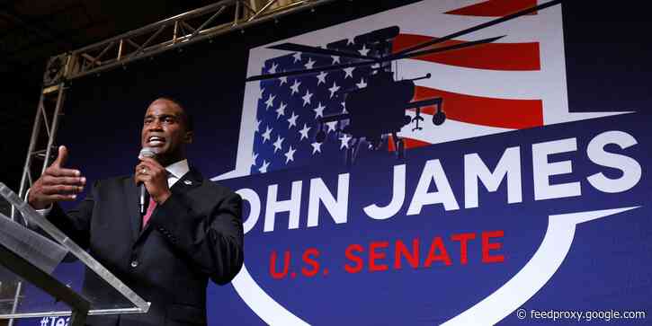 Democratic Senator Gary Peters faces off against Republican John James in Michigan