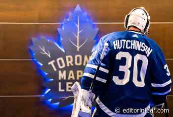 Michael Hutchinson Is Great Depth Signing for Toronto Maple Leafs - Editor in Leaf