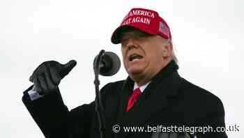 Donald Trump braves the cold in first of 10 rallies in last 48 hours of campaign