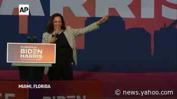 Harris attacks Trump's virus response at FL event
