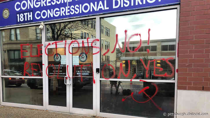 Congressman Mike Doyle’s South Side Office, Candidate Sean Parnell’s House Vandalized With Similar Messages