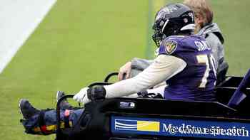 Ravens All-Pro LT Stanley (ankle) carted off