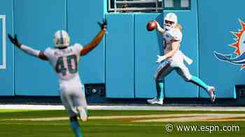 Dolphins score TDs on offense, defense and special teams vs. Rams, all in the first half
