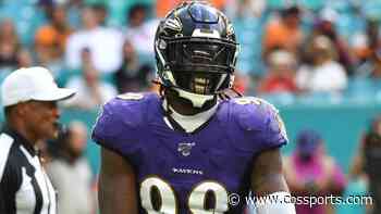 Ravens' Matt Judon ejected after making contact with an official against Steelers