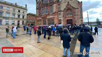 Covid-19: Man arrested and fines issued at Derry lockdown protest