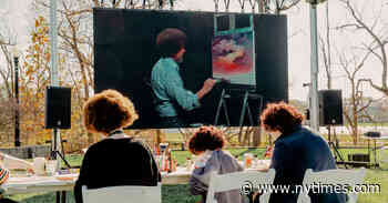 ‘Bob Ross Experience’ Opens in Indiana, Happy Trees and All