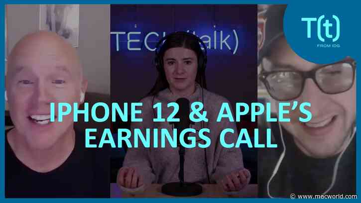 In hand: An iPhone 12 and a 12 Pro (plus some Apple earnings insights)