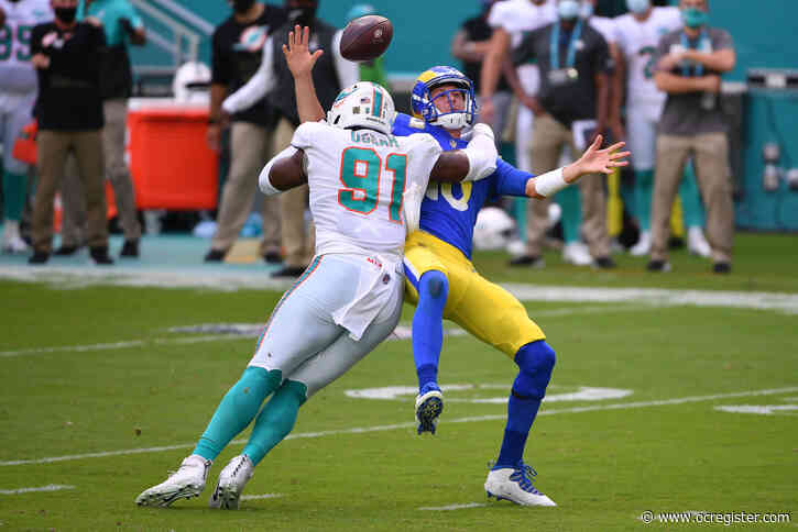 Rams handle Tua Tagovailoa but not the Dolphins in 28-17 loss