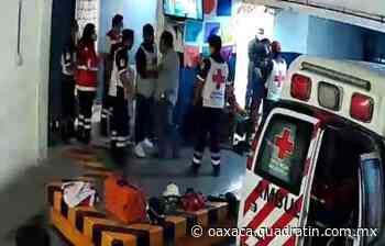 Agreden a paramédicos de la Cruz Roja Mexicana en Oaxaca - Quadratín Oaxaca