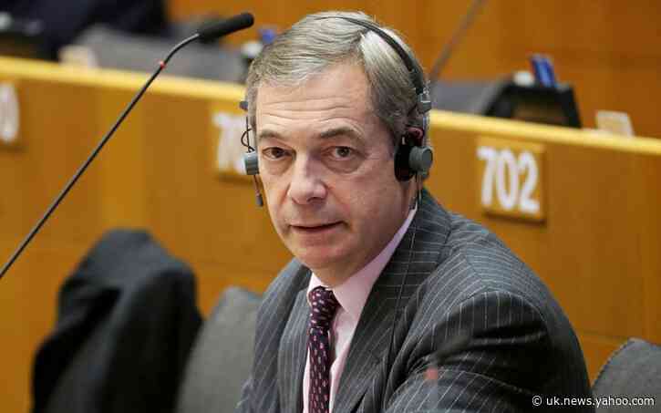 Nigel Farage set to relaunch Brexit Party as anti-lockdown party