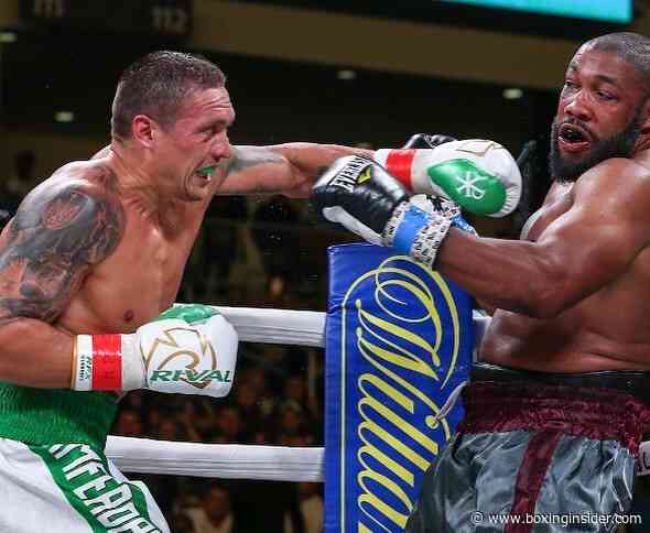 Oleksandr Usyk Gives Anthony Joshua Two Choices: “Either He Fights Me Or He Relinquishes”