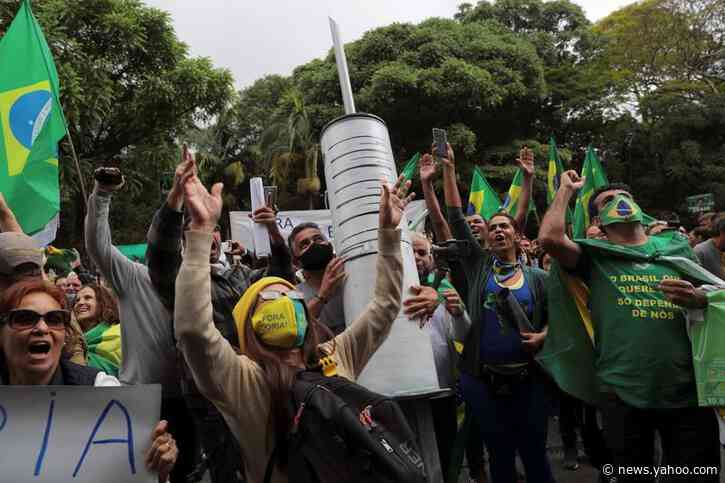 Brazilians protest mandatory COVID-19 immunization, Chinese vaccine