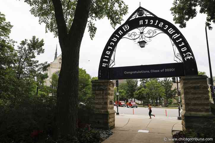Bricks thrown at police, Northwestern University students pepper-sprayed in off-campus clash as protesters again call on university to defund its police