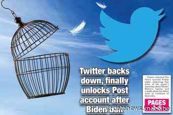Twitter heft blokkade van account New York Post op