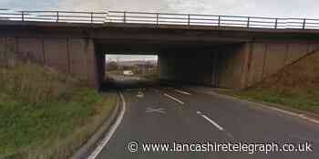 M65 bridge party-goers run away as police informed about illegal gathering