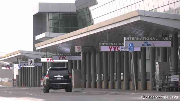 Rapid COVID-19 testing pilot begins for international travellers arriving at Calgary airport, Coutts crossing