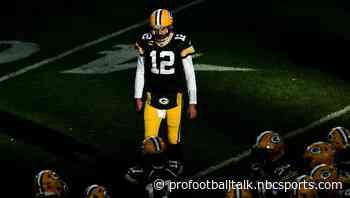 Aaron Rodgers sensed lack of energy on Sunday