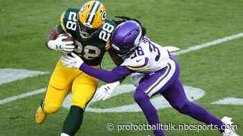 AJ Dillon is Packers player who tested positive