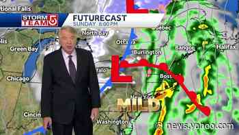 Video: Scattered showers in morning to be followed by downpours at night