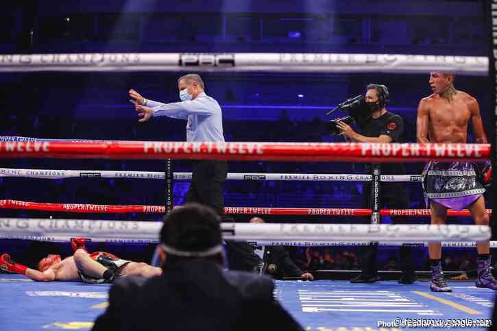 Boxing results from the weekend: Mario Barrios, Israel Mercado, Toka Kahn-Clary