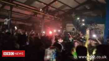 Bristol illegal rave attended by 700 people