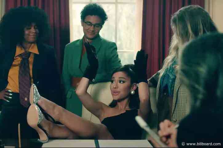 Ariana Grande Celebrates Hot 100 No. 1 Debut for ‘Positions,’ Urges Fans ‘Pls Vote for Biden’