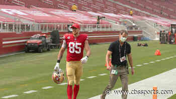 Testing reveals George Kittle suffered a small foot fracture, will reportedly miss 'at least' eight weeks