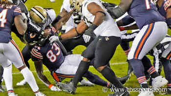 Bears' Javon Wims suspended two games for punching Saints' Chauncey Gardner-Johnson