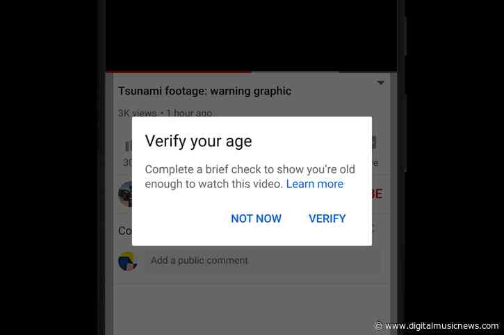 YouTube Age Gate Verification Coming to Some European Countries