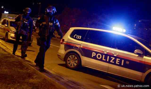 Vienna attack: Same person shot again as they writhe on the floor in video footage