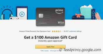 Black Friday tip: Get a $100 Amazon gift card when you sign up for Amazon's Prime Rewards Visa     - CNET