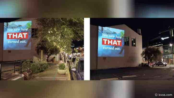 New projection ads encourage Arizona college students to vote