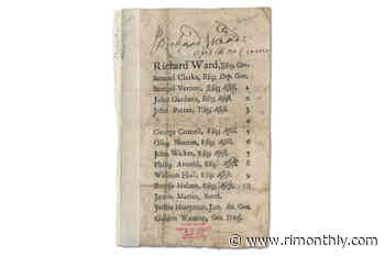 Snapshot: The Earliest Known Election Ballot - Rhode Island Monthly