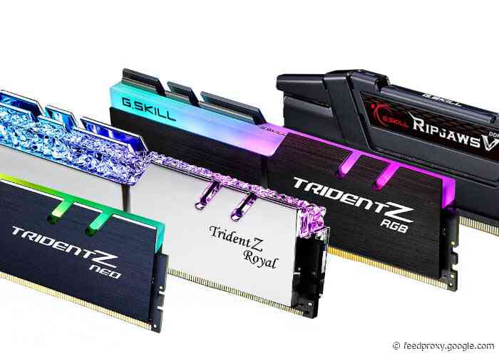G.Skill Extreme Low Latency DDR4 3600 CL14 64GB memory kits launching this quarter