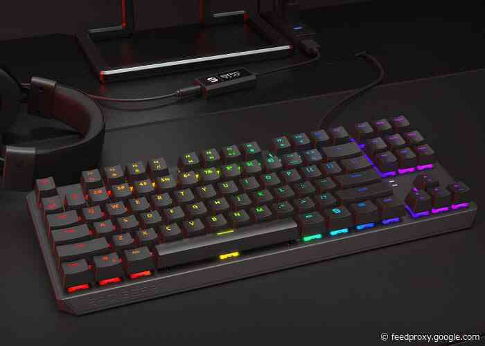 SPCGear GK630K Tenkeyless gaming keyboard launches for €55