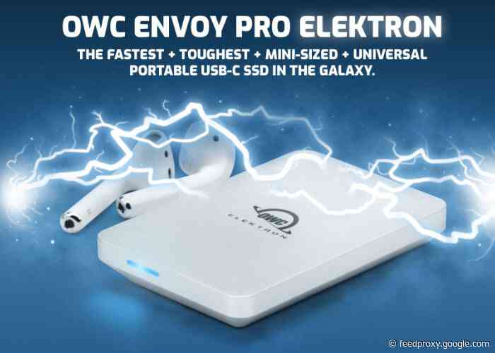 Envoy Pro Elektron USB-C SSD offers up to 2TB of storage from $99