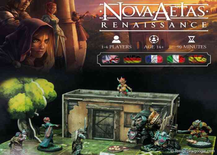 Nova Aetas Renaissance board game set in fantasy Italian Renaissance passes $700,000 on Kickstarter
