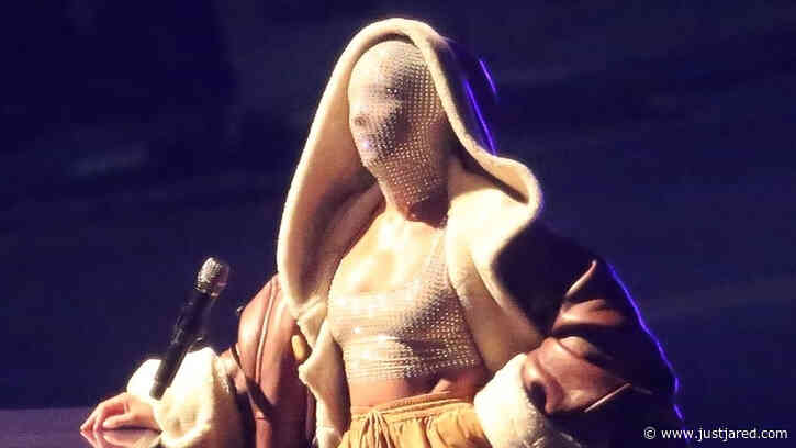 Alicia Keys Wears Full Face Mask While Pre-Taping Her MTV EMAs Performance