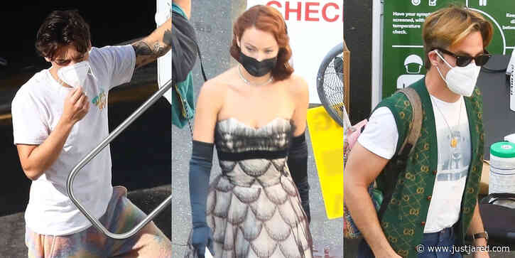 Harry Styles, Olivia Wilde, & More Spotted on 'Don't Worry Darling' Set - See Photos!
