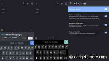 Gboard Is Rolling Out an Enhanced Voice Typing With Google Assistant for Pixel Devices: Report