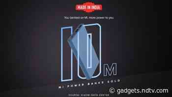 Xiaomi Sold Over 1 Crore Mi Power Banks Assembled in India, Company Announces