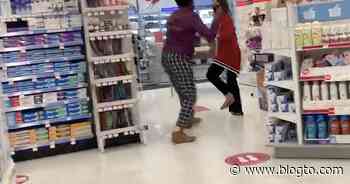 Woman caught on video attacking Shoppers Drug Mart employee in Toronto - blogTO
