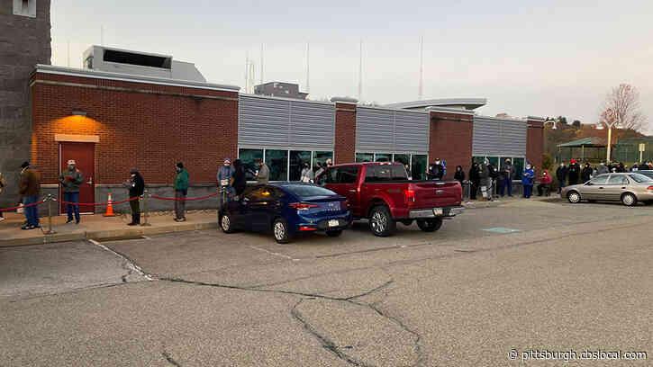 Voters Line Up Across Allegheny County to Cast Ballots On Election Day