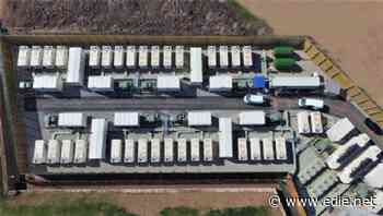 UK's largest battery comes online in South Yorkshire