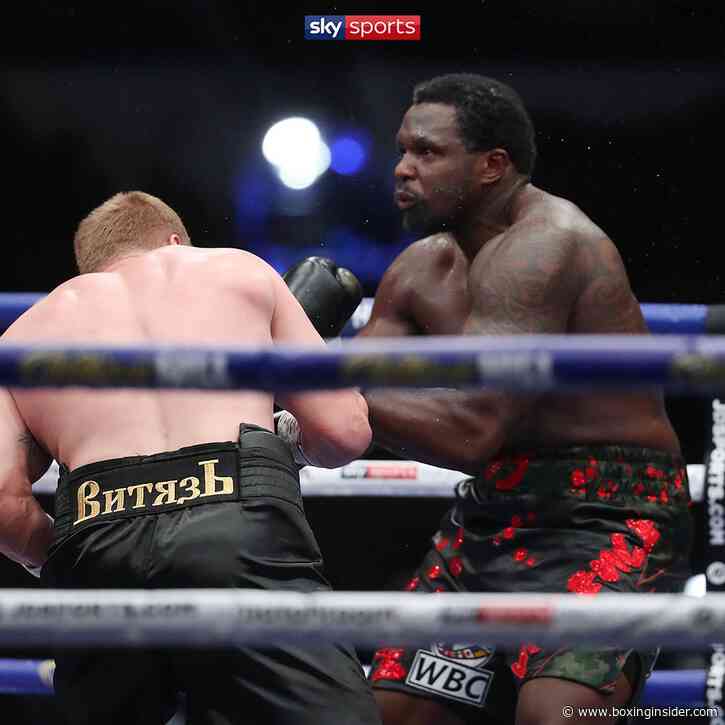 Povetkin Tests Positive For Covid-19. Rematch With Whyte Pushed Back.
